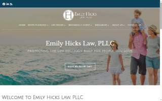 Emily Hicks Law, PLLC website