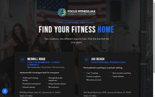 Focus Fitness Jax website