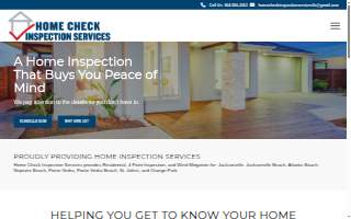 Home Check Inspection Services LLC website