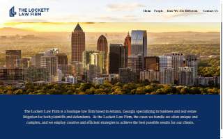 Lockett Law website