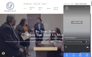 Owenby Law, P.A. of Jacksonville Beach website