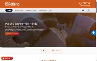 Petland Jacksonville website