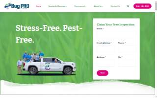 Bug Pro Florida website