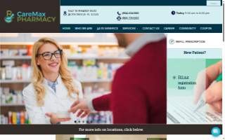 CareMax Pharmacy website