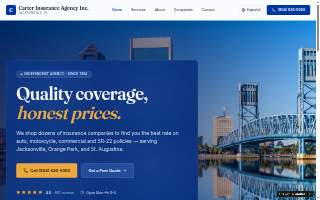 Carter Insurance website
