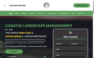 Coastal Landscape Management website