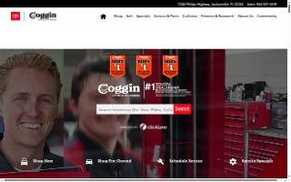 Coggin Toyota at the Avenues in Jacksonville website