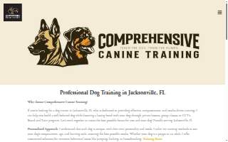 Comprehensive Canine Training website