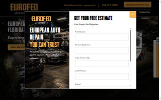 Eurofed Automotive website