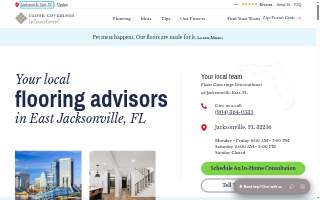 Floor Coverings International Jacksonville East website