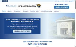 Florida Eye Specialists - Southpoint website