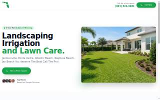 Florida Pro Lawn Care website