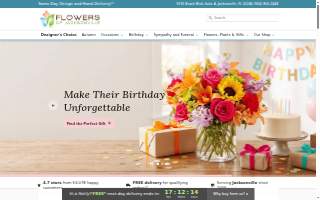 Flowers of Jacksonville website