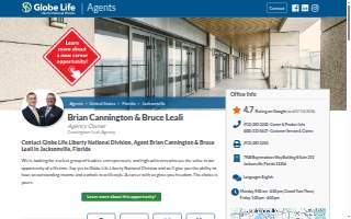 Globe Life Liberty National Division: Cannington-Leali Agency website