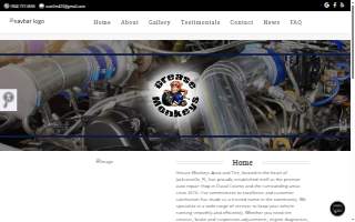 Grease Monkeys Auto and Tire website