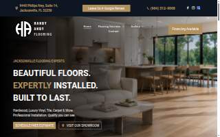 Handy Andy Flooring website