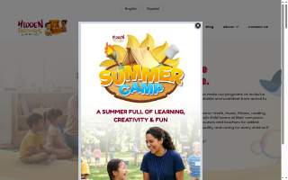Hidden Treasures Childcare website