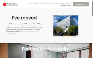 Honeysett Acupuncture website
