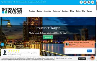 Insurance Wagon website