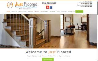 Just Floored, LLC of Jacksonville website