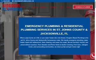 Kingdom Based Plumbing of Jacksonville website