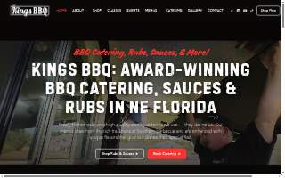 Kings BBQ website