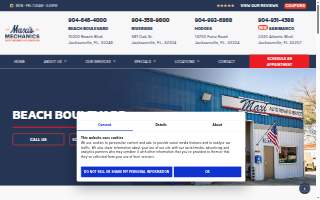 Maxi's Mechanics Auto Repair & Service website