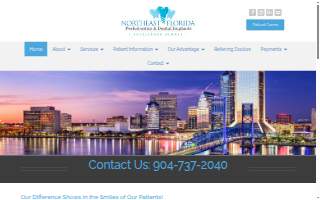 Northeast Florida Periodontics & Dental Implants of Lakeside website