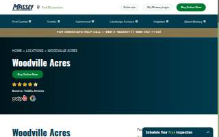 Peninsular Pest Control website