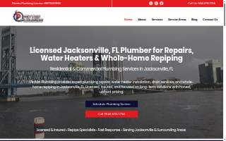 Peyton Plumbing website