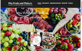 Pita Petals and Platters website