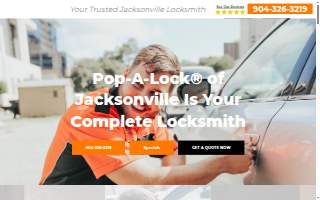 Pop-A-Lock Jacksonville website