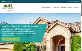 Premier Roofing of Jacksonville, LLC website