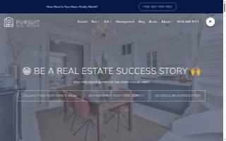 Pursuit Real Estate website