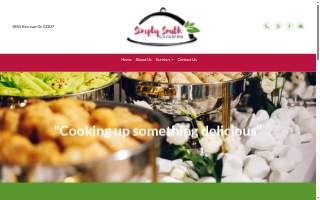 Simply South Catering (Wedding, Corporate & Event Catering) website