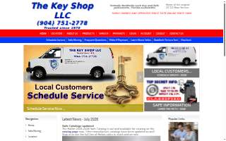 The Key Shop LLC website