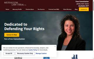 The Mussallem Law Firm, P.A. website