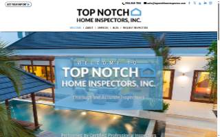 Top Notch Home Inspectors, Inc of Fleming Island website