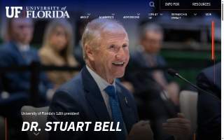 University of Florida website
