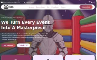 White Knight Entertainment & Lyon Events website
