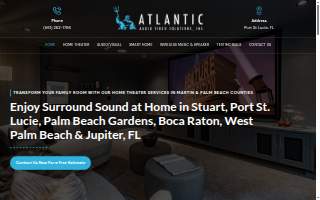 Atlantic Audio Video Solutions, Inc. website
