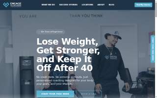 Engage Personal Training Tequesta website