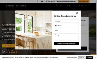Family Kitchen Cabinetry website