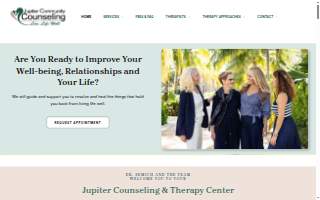 Jupiter Community Counseling website