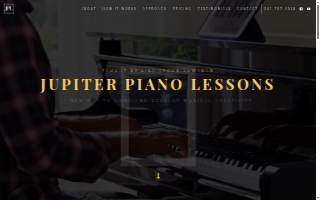 Jupiter Piano Lessons website