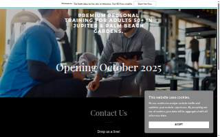 Palm Beach Personal Fitness website