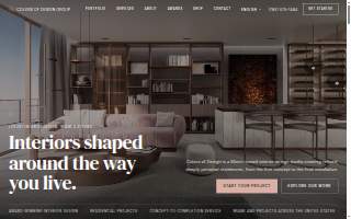 Colors of Design Group website