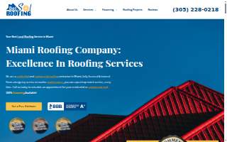 Del Sol Roofing website