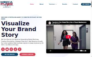 Media Pulse Agency website
