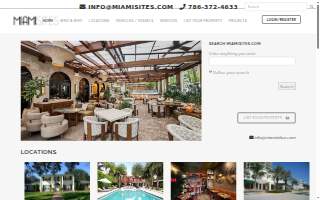 Miami Websites website